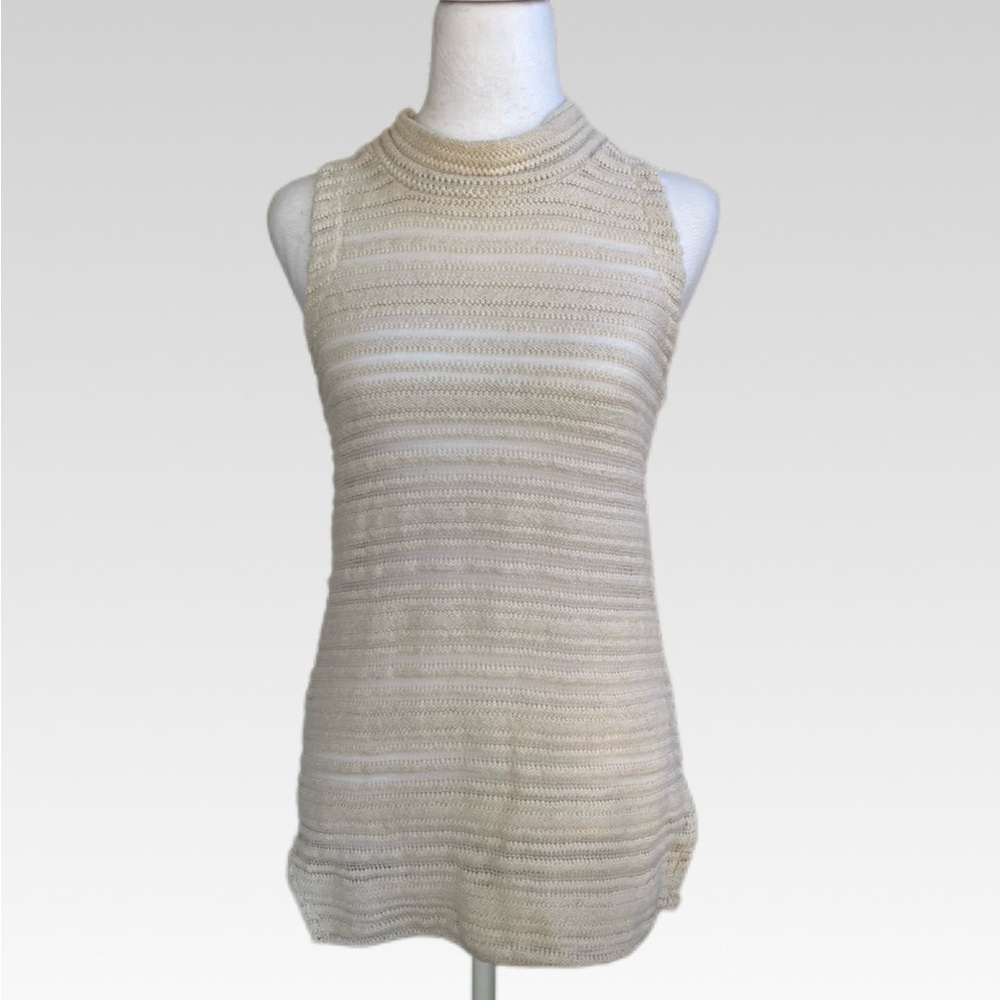 ANTROPOLOGIE Dolan Cream Knit Tank Top size S